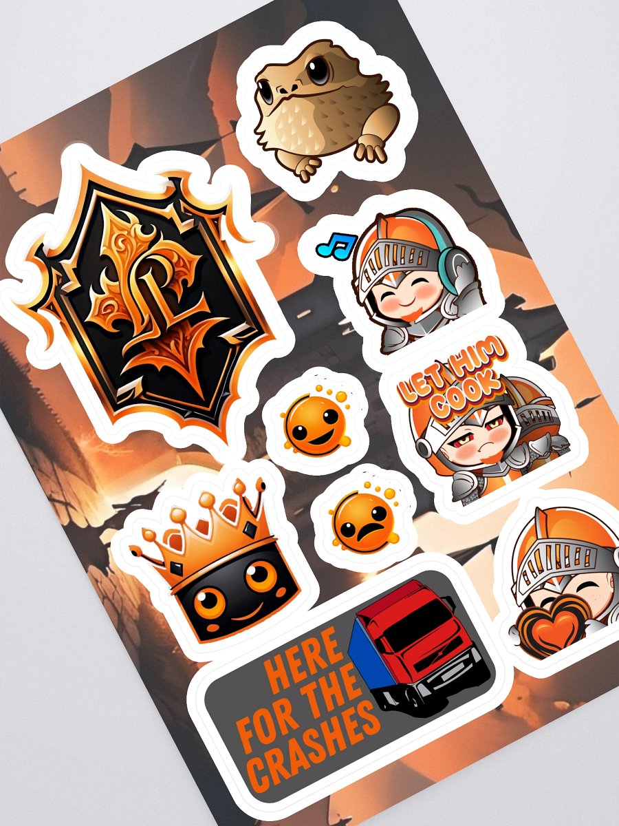 Resurgence Sticker Sheet product image (1)