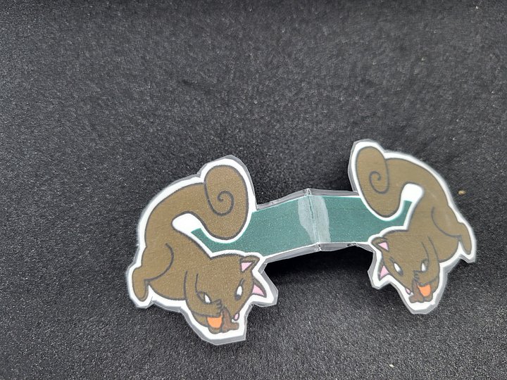 3 pack of Friendly Cartoon Squirrel Magnetic Bookmarks product image (2)