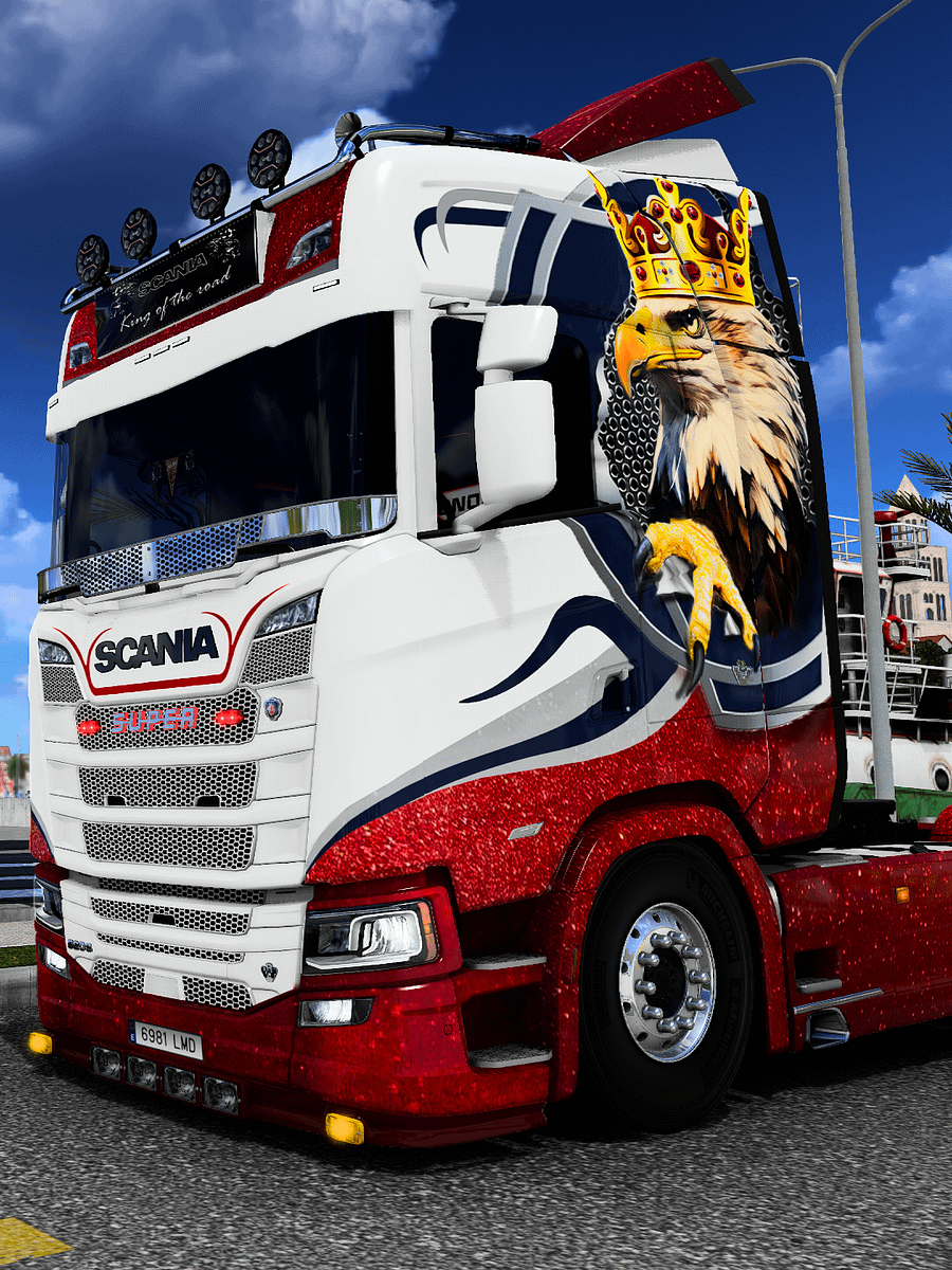 ETS2 Skin - Scania Next Gen Griffin By Dsan22 product image (4)