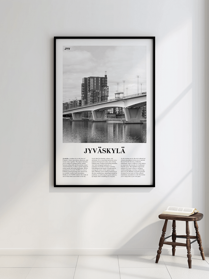 Jyvaskyla 02 Newspaper Poster product image (2)
