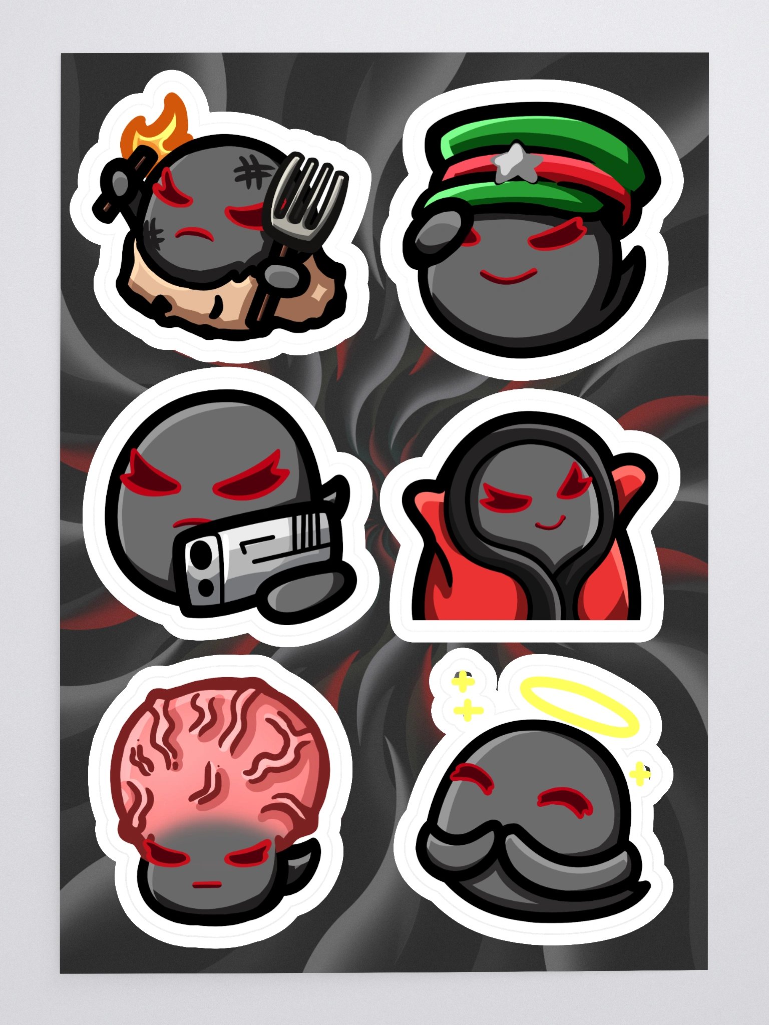 Emote Sticker Sheet 2 product image (3)
