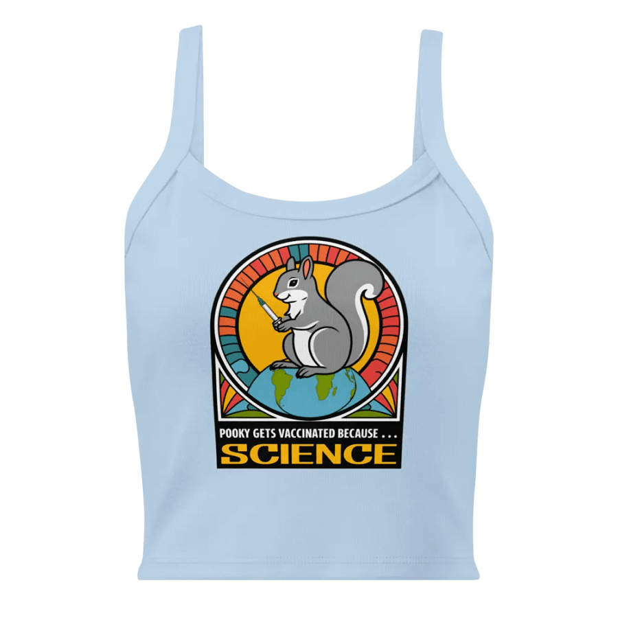 Pooky Gets Vaccinated Women's Tank Top product image (1)
