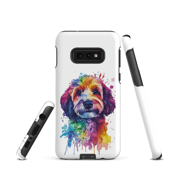 Vibrant Cockapoo Dog Portrait Tough Case for Samsung® product image (3)
