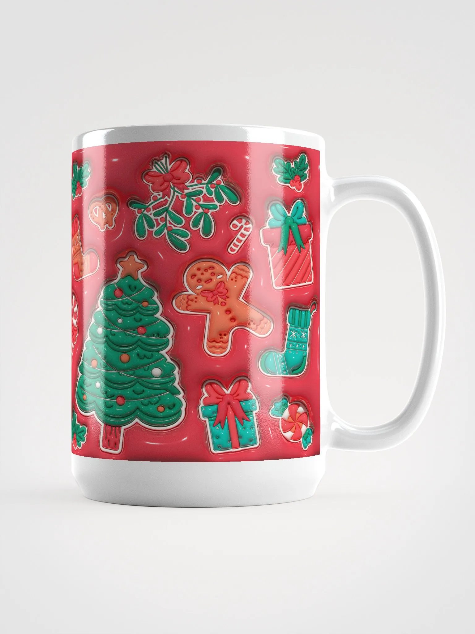 Cherry Red Christmas Treats Mug product image (1)