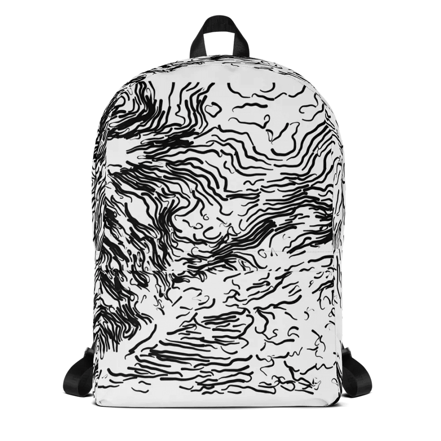 Line art Backpack product image (1)