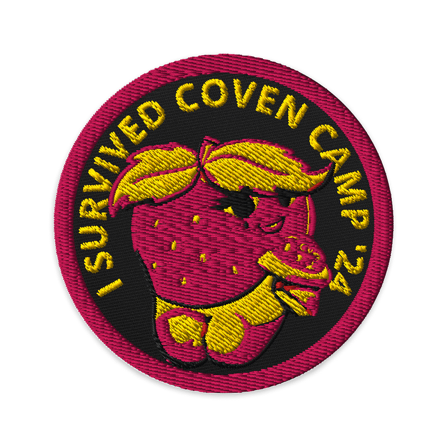 CC24 Smutty Strawberry Gold Patch product image (1)