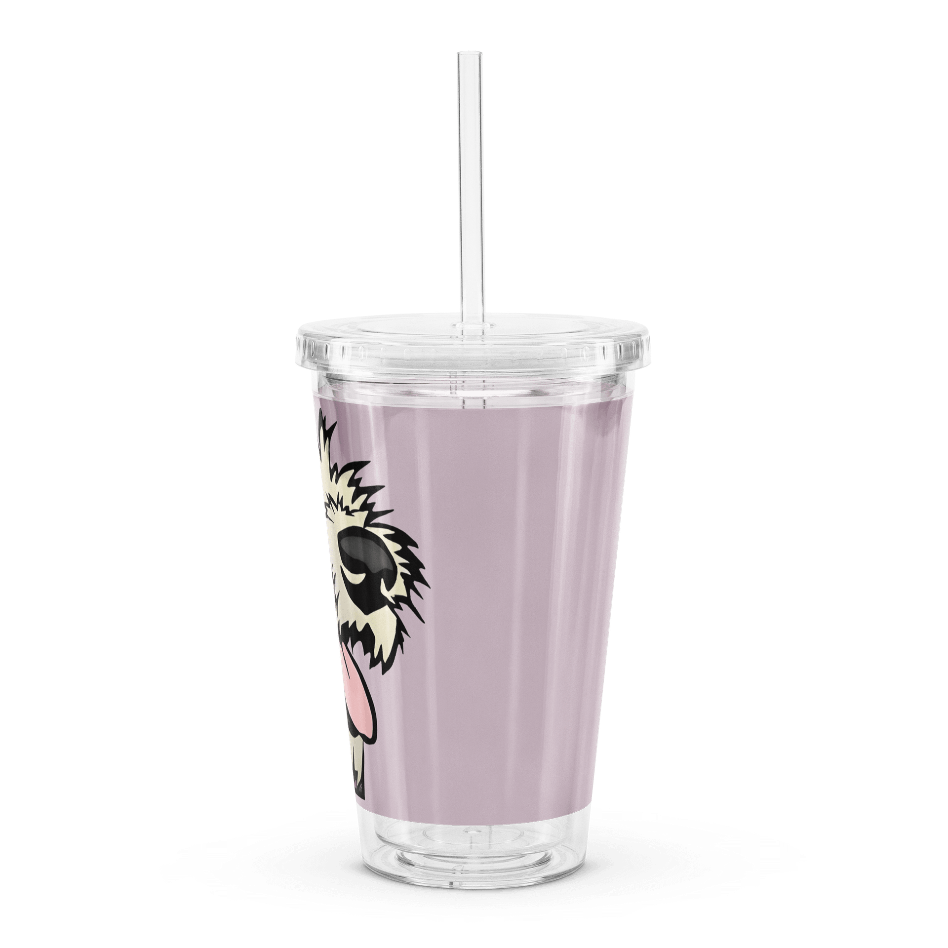 16 oz Double-Wall Plastic Tumbler — Grainne on Lavender product image (4)