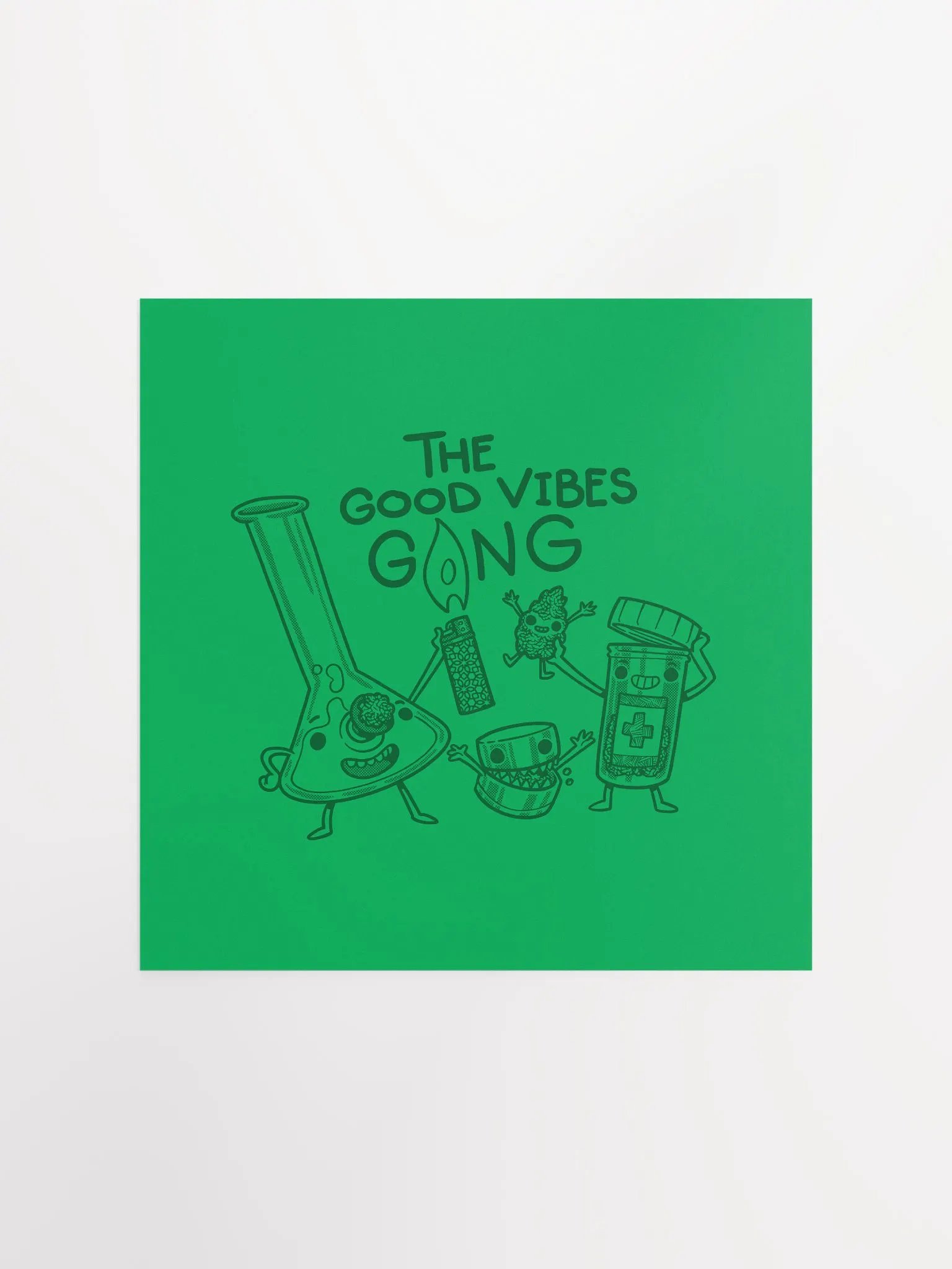 The Good Vibes Gang Print product image (3)