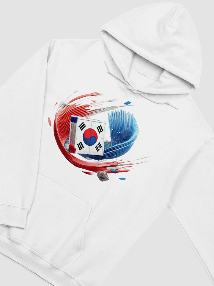 Classic Ddakji: Traditional Korean Card Game Unisex Hoodie product image (1)