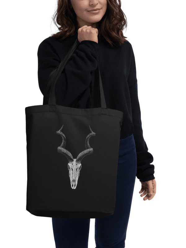 Kudu Skull Eco Tote product image (2)