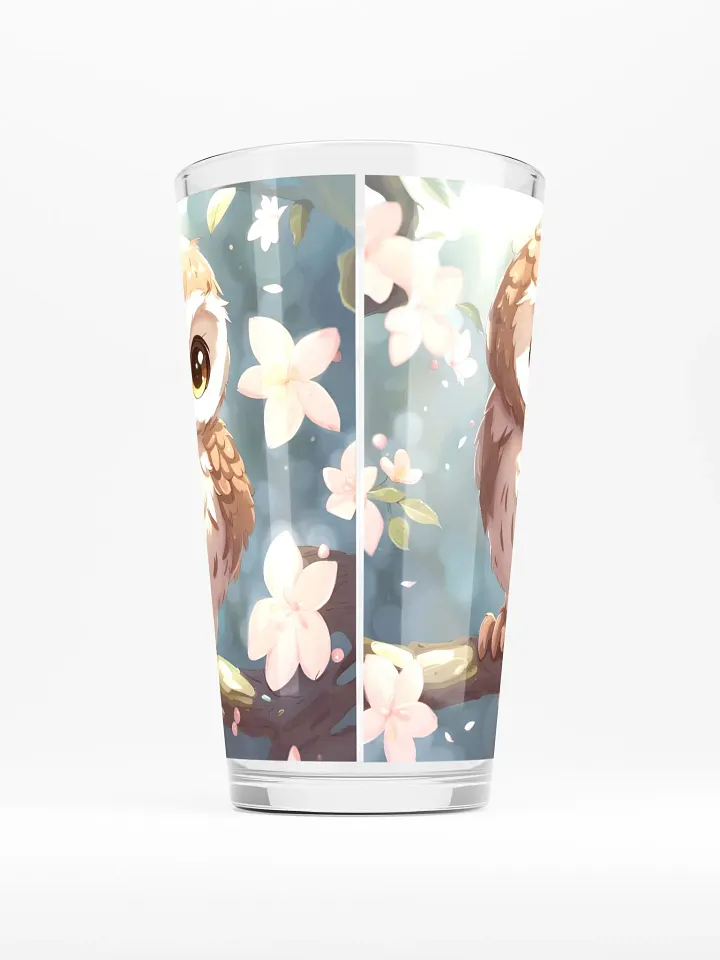 Anime Owl Pint Glass product image (2)