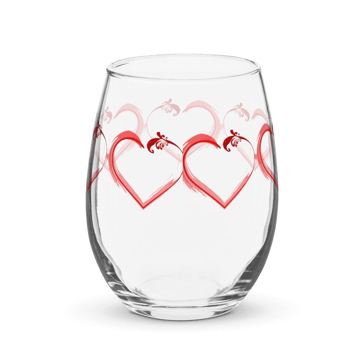All Hearts Wine Glass product image (2)