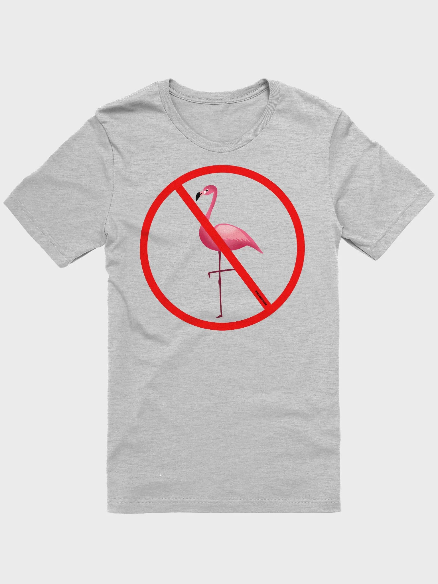 Funny Hockey T-Shirt - No Flamingos - Beer League Hockey Shirt for Men - Gift for Fearless Defencemen and Shot Blockers product image (2)