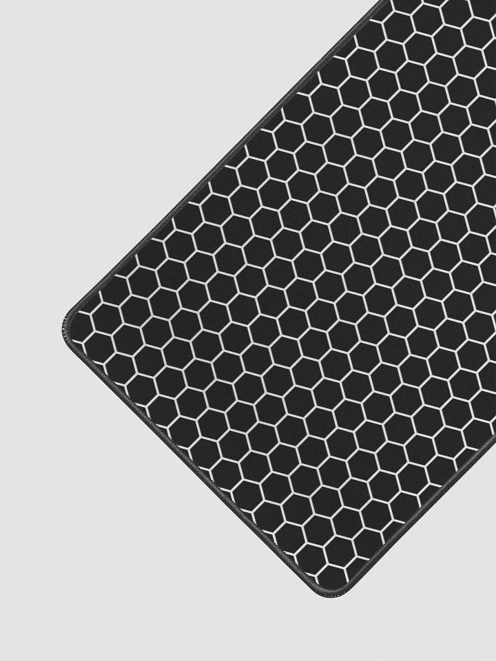 White Desk Mat 12