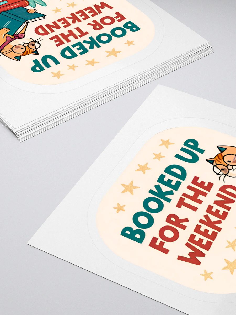 Whiskered Wisdom Sticker product image (12)