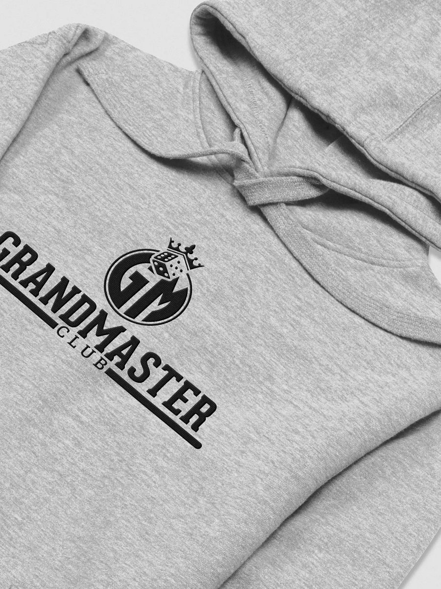 Grandmaster Club Embroidered Logo Unisex Hoodie (Black Logo) product image (3)