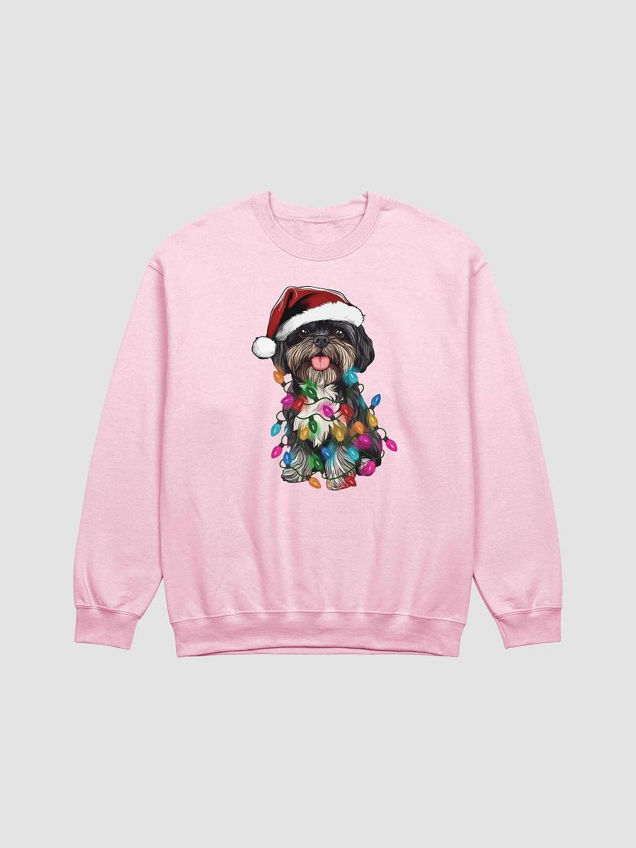 Funny Shih Tzu(Black) Christmas Sweatshirt product image (17)