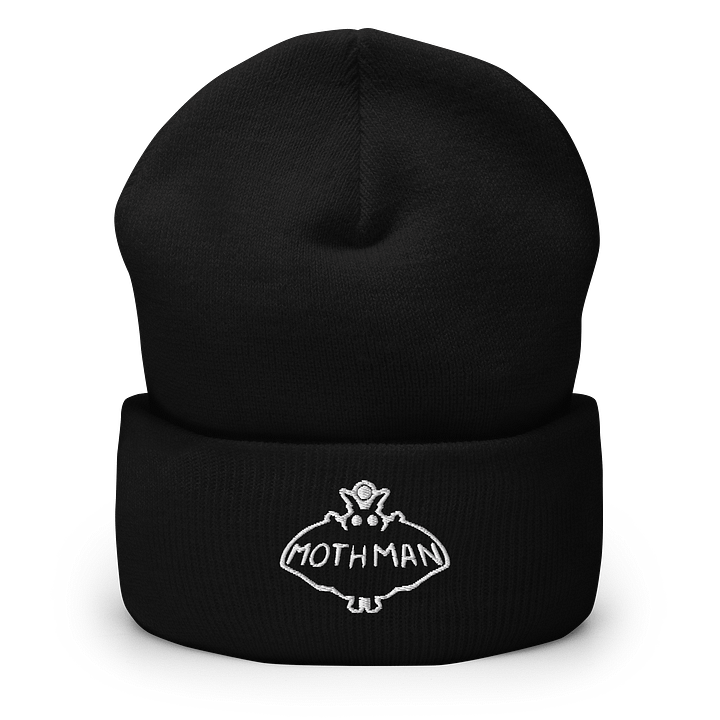 Mothman Embroidered Beanie product image (1)
