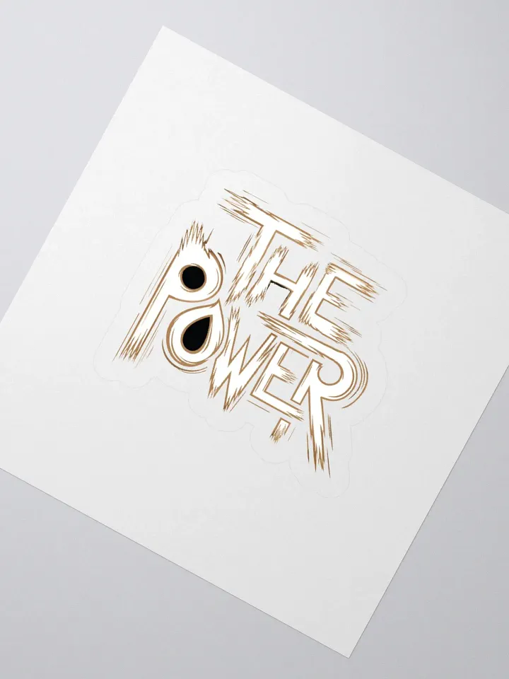 The Power Kiss Cut Stickers product image (2)