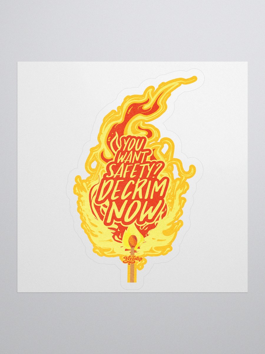 Decrim Now Sticker product image (1)