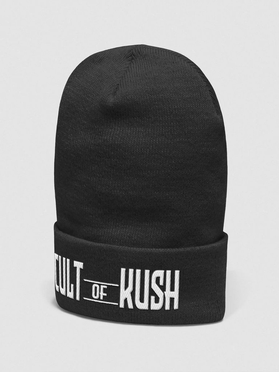 Cult of Kush Beanie (B&W) product image (14)