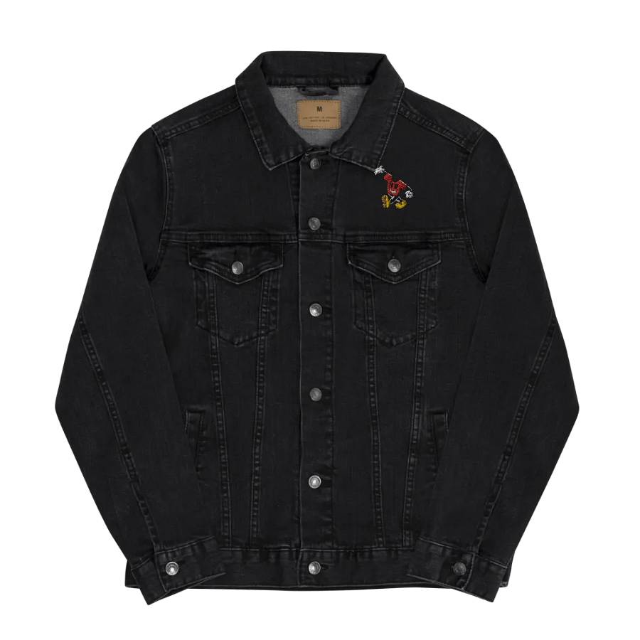 Cheerful 'T' Character Denim Jacket product image (4)