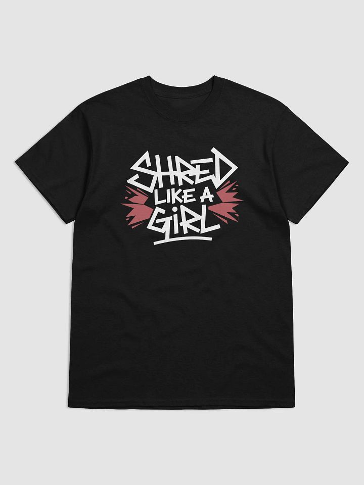 Shred like a girl, Skateboarding t-shirt for girls, Women's T-shirt product image (3)