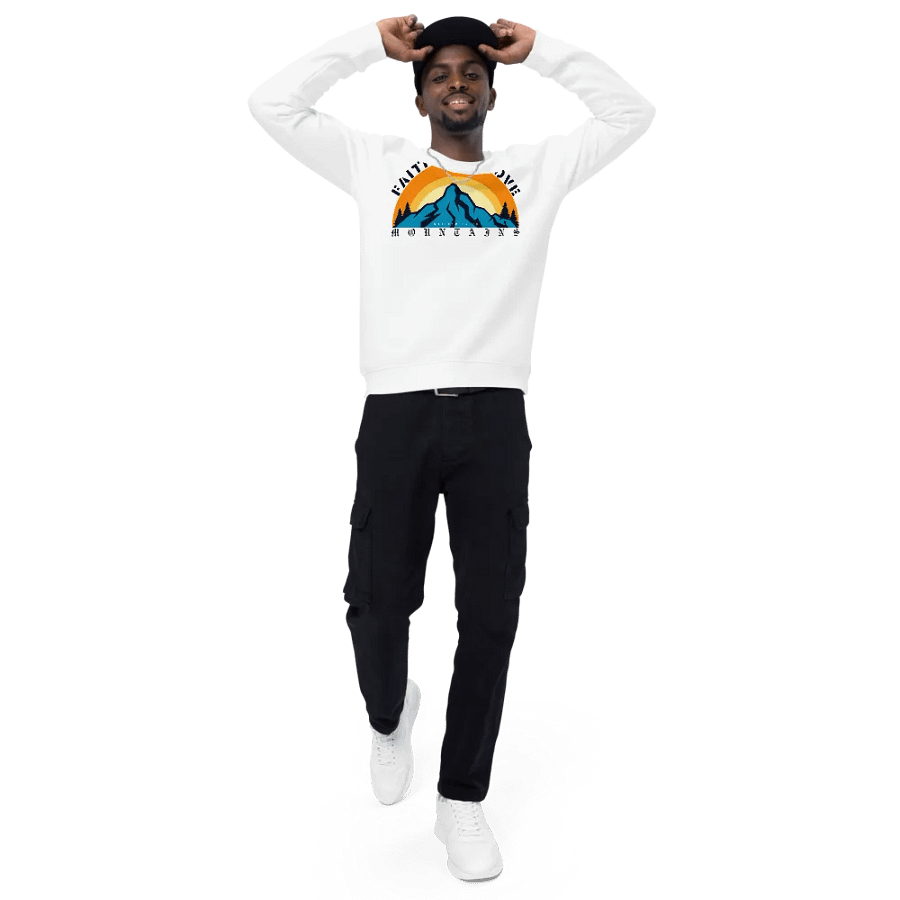 Faith Moves Mountains Crewneck Sweatshirt product image (3)