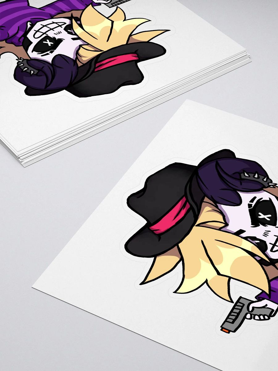 CowBoy with a gun Sticker product image (4)