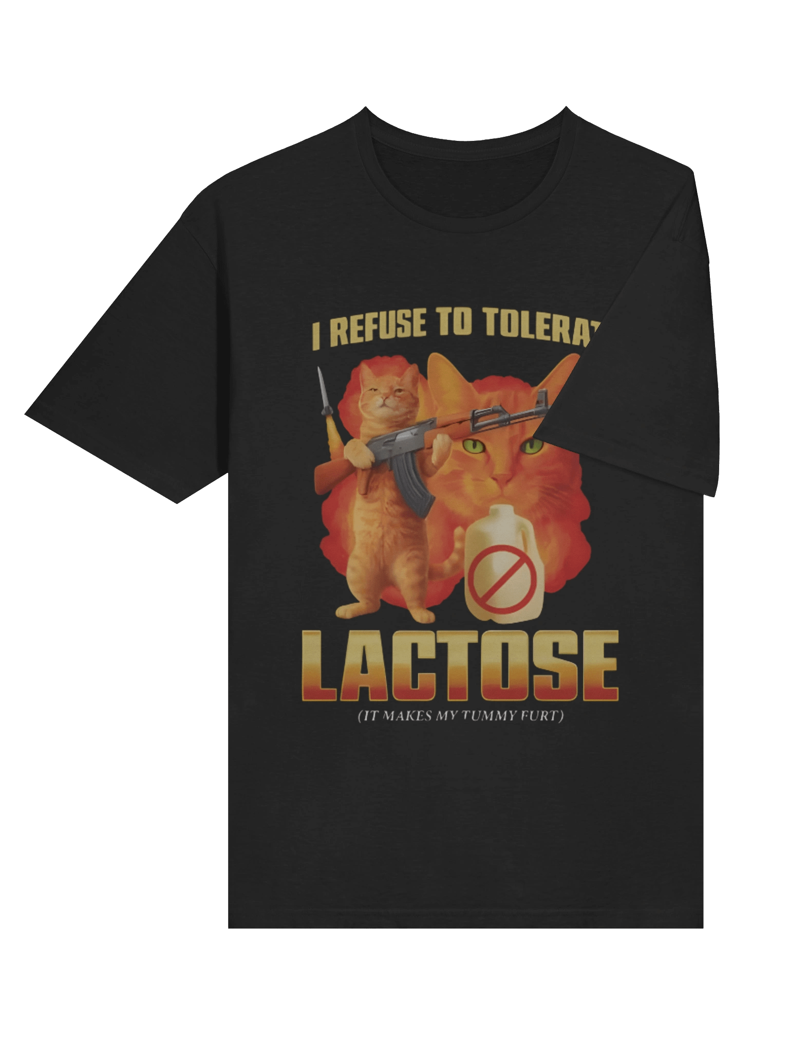 I Refuse To Tolerate Lactose It Makes My Tummy Hurt Shirt product image (4)