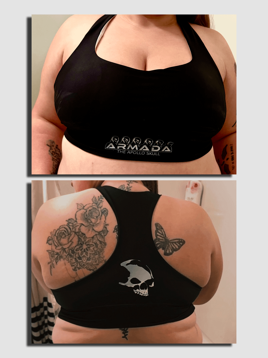 All-Over Print Recycled Longline Armada Sports Bra product image (1)