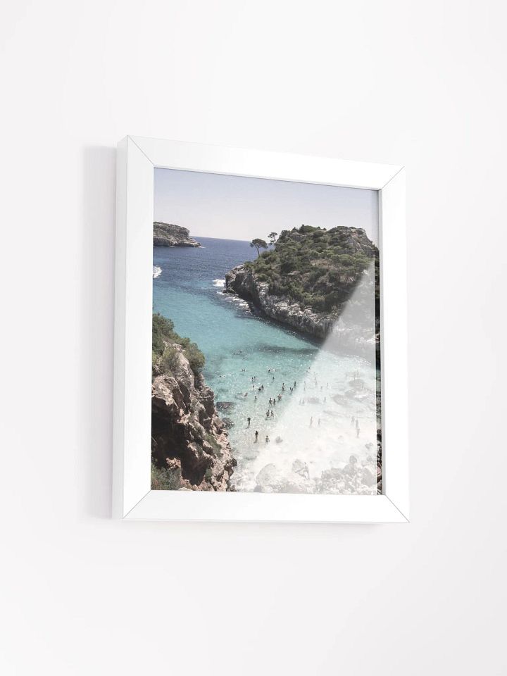 Calo des Moro Mallorca - Framed High-Quality Matte Poster product image (2)
