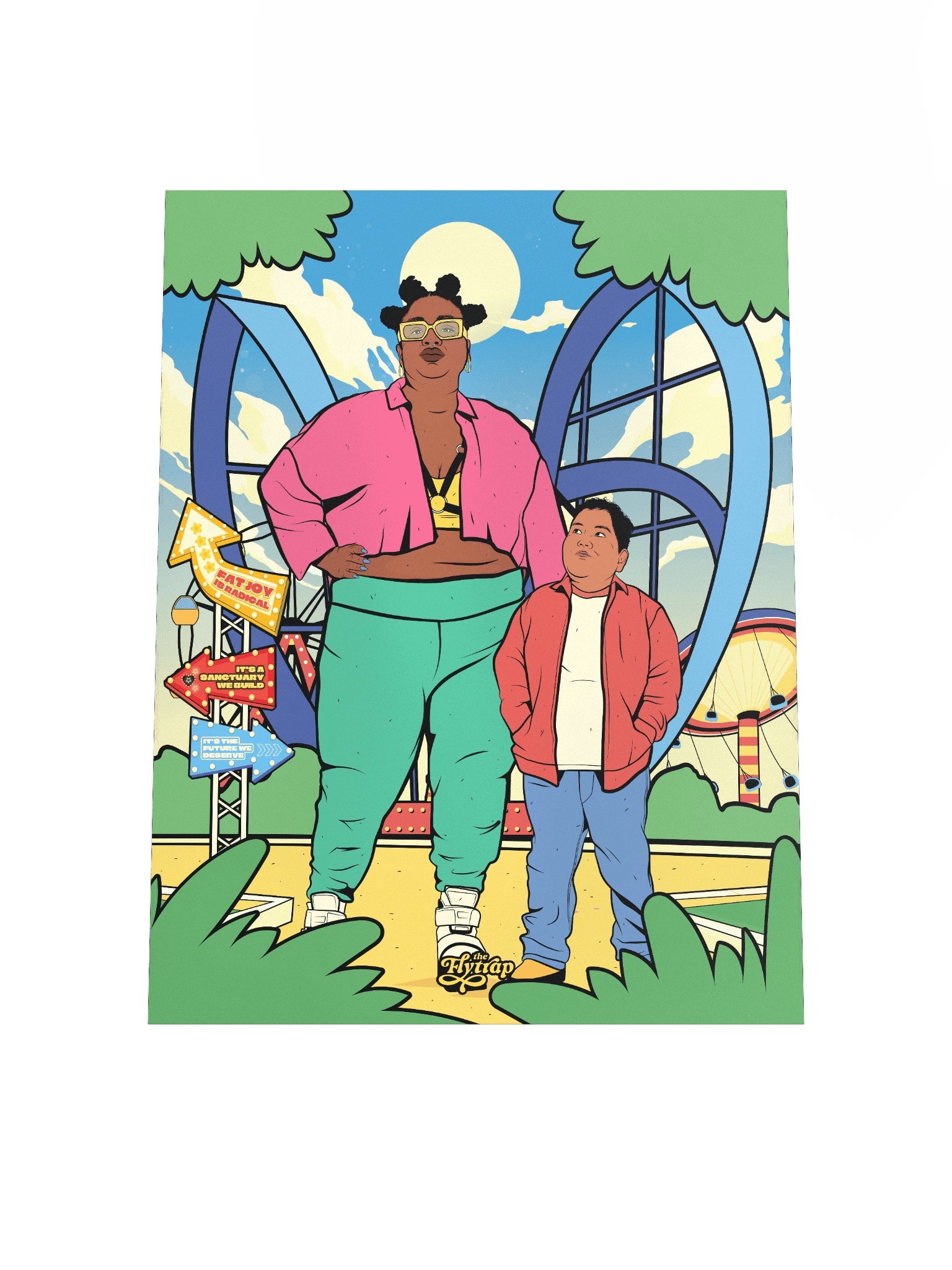 Fat Joy 12x16 poster product image (4)