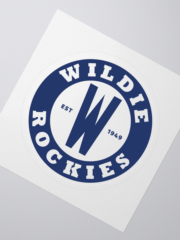 Wildie Rockies Alt Logo Sticker product image (2)
