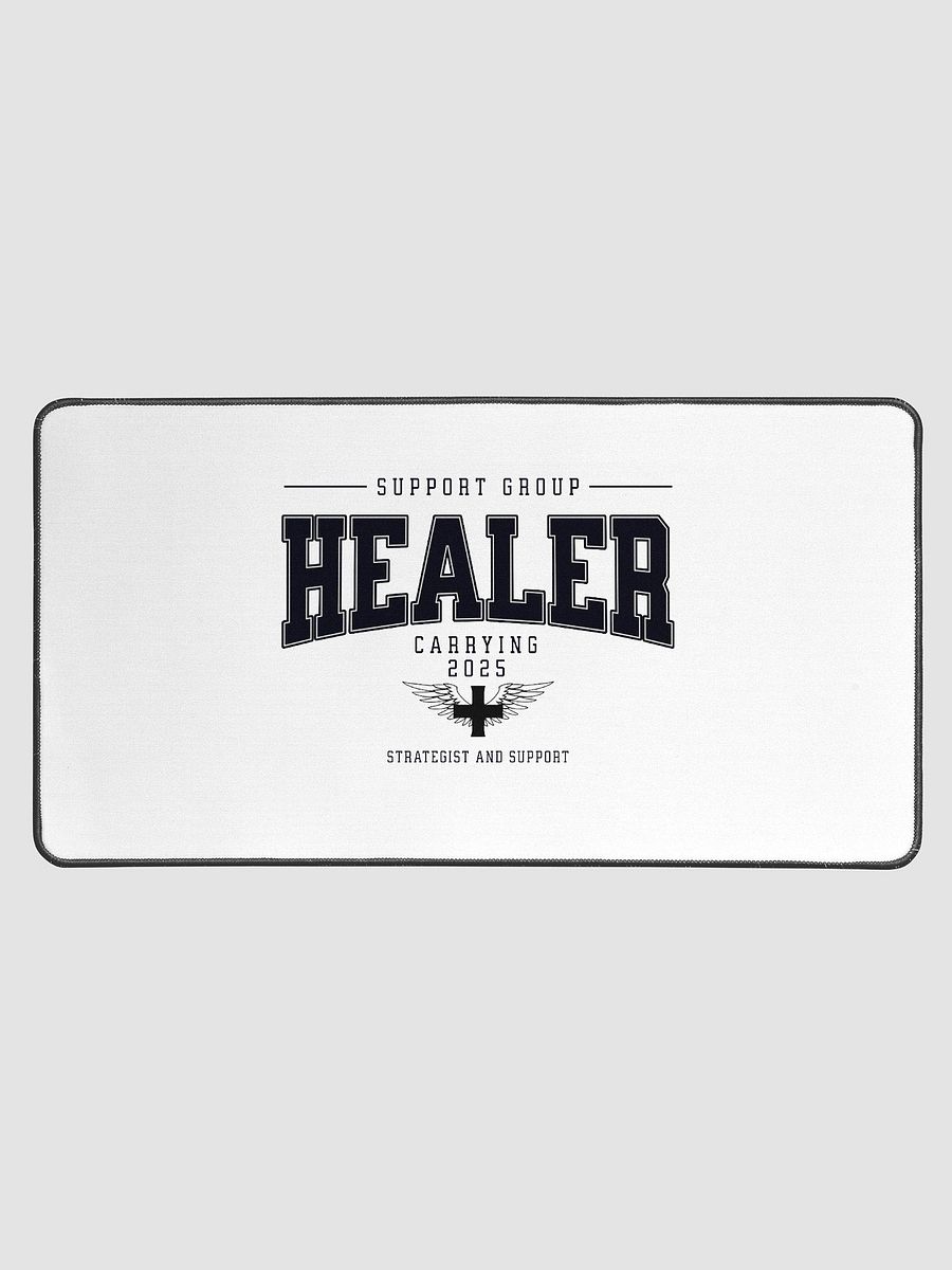 "HEALER" Winged Support Strategist Desk Mat product image (2)