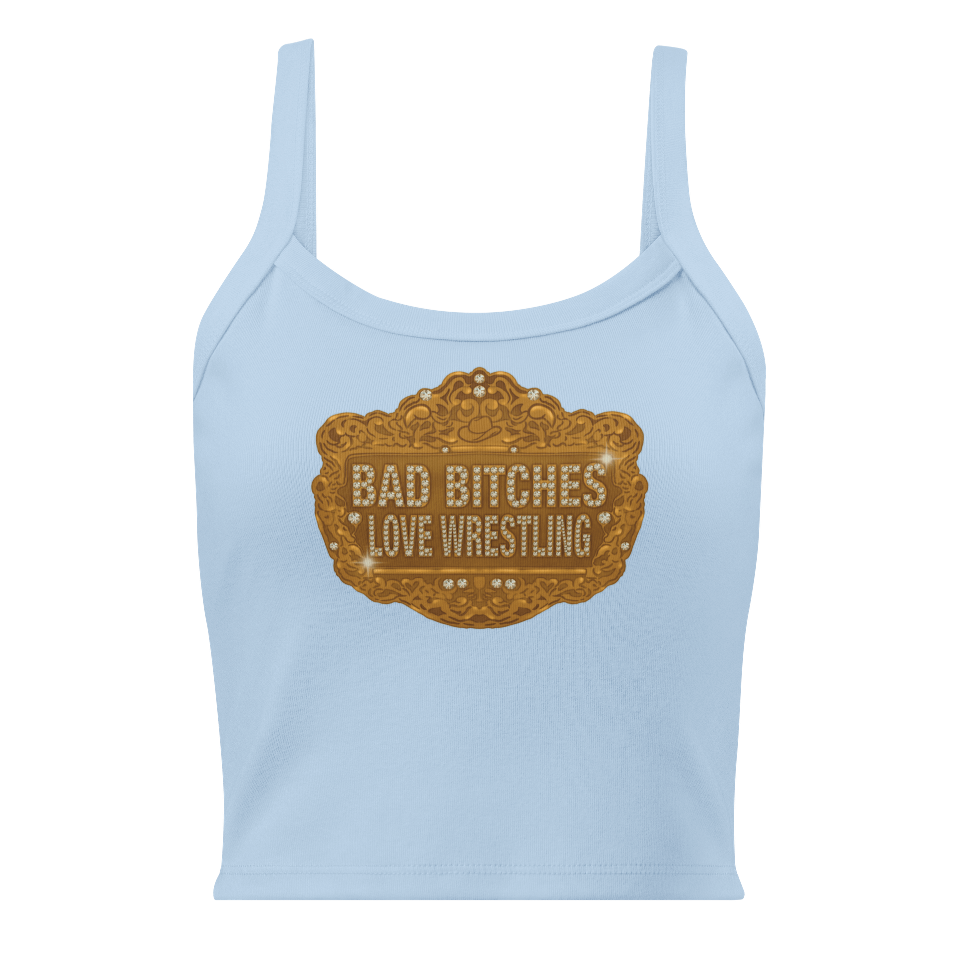 Buckle Up Bad Bitches Micro Rib Tank Top product image (2)