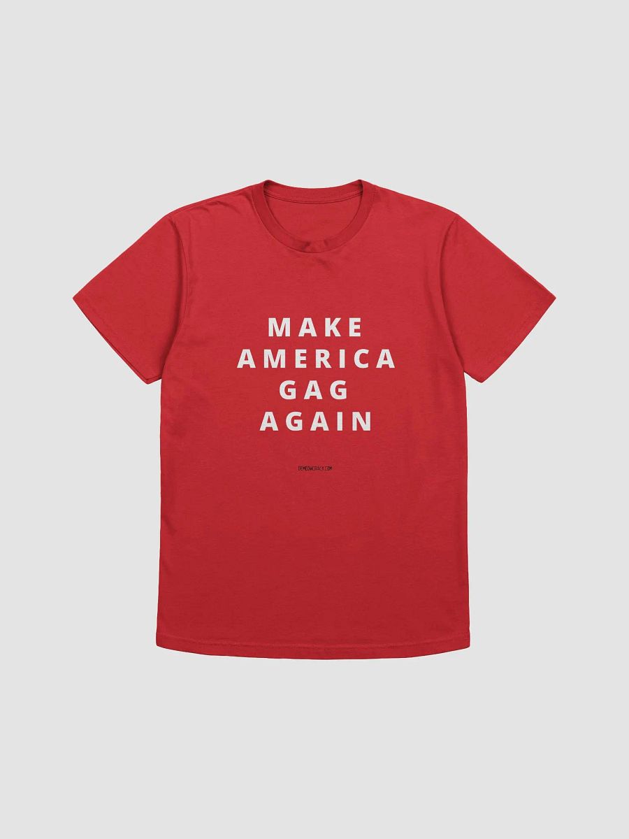 Make America Gag Again Funny Supersoft Slim Fit T-Shirt product image (4)