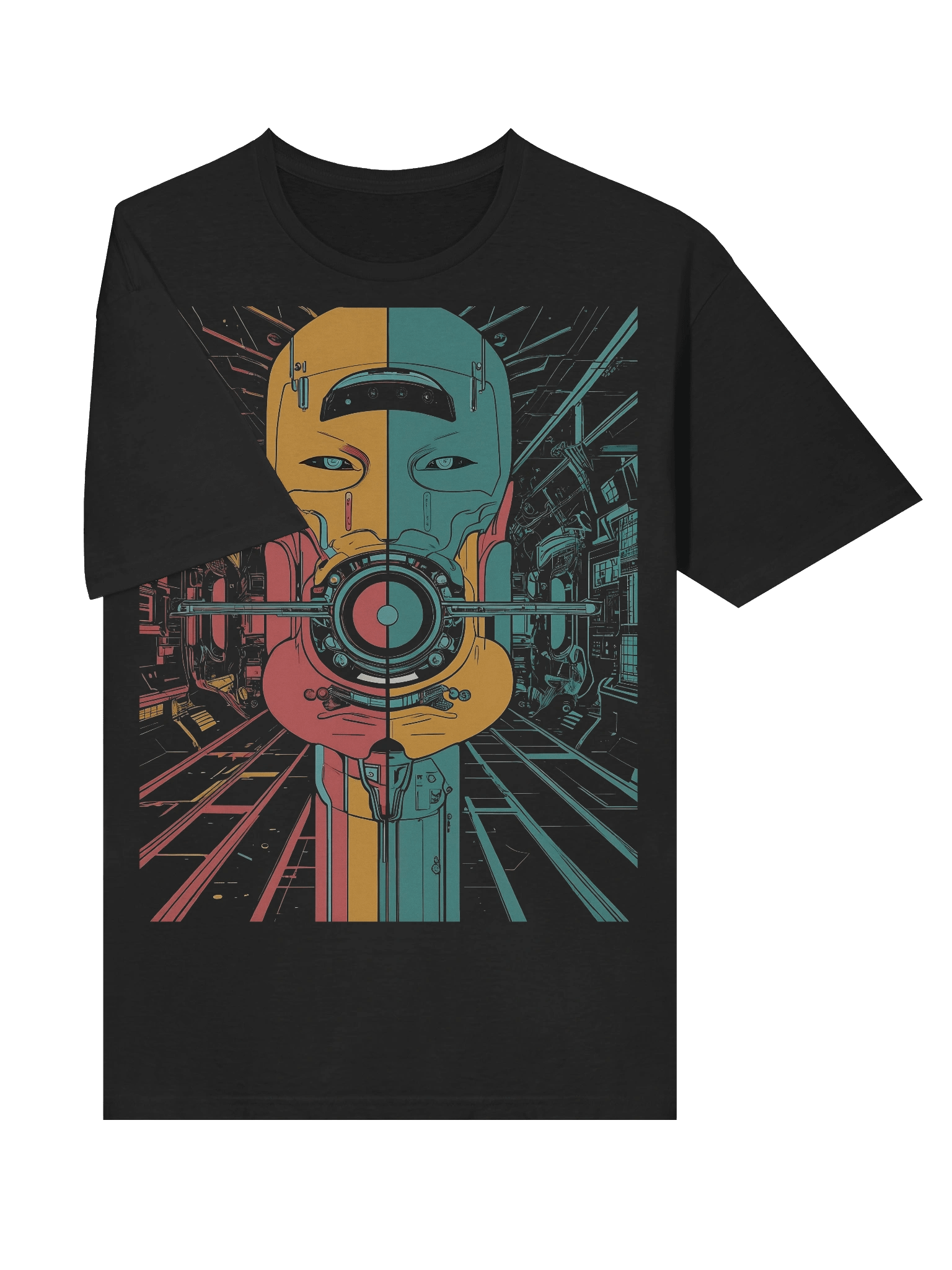 Retro Cybernetic Drifter T-Shirt product image (8)