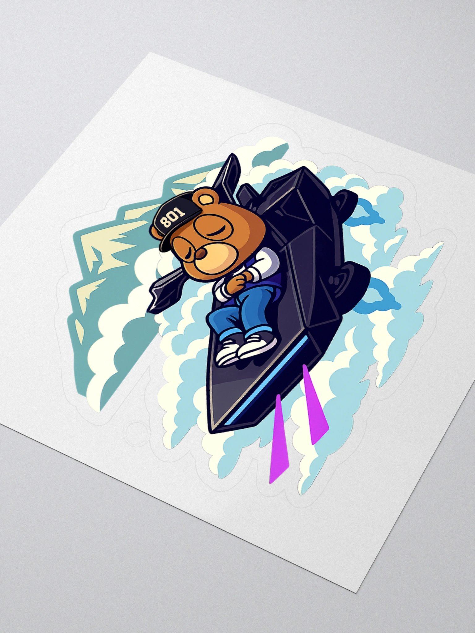 Carried Awaay – Kiss-Cut Sticker product image (3)
