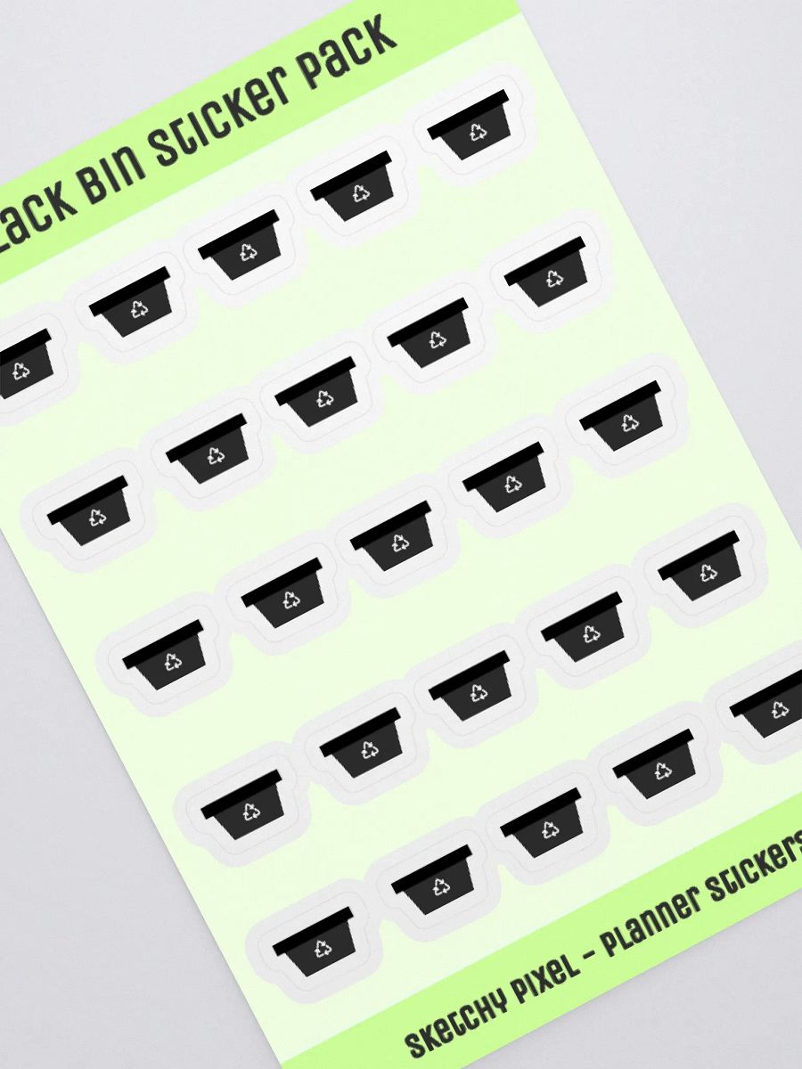 Black Bin - Sticker Pack product image (3)