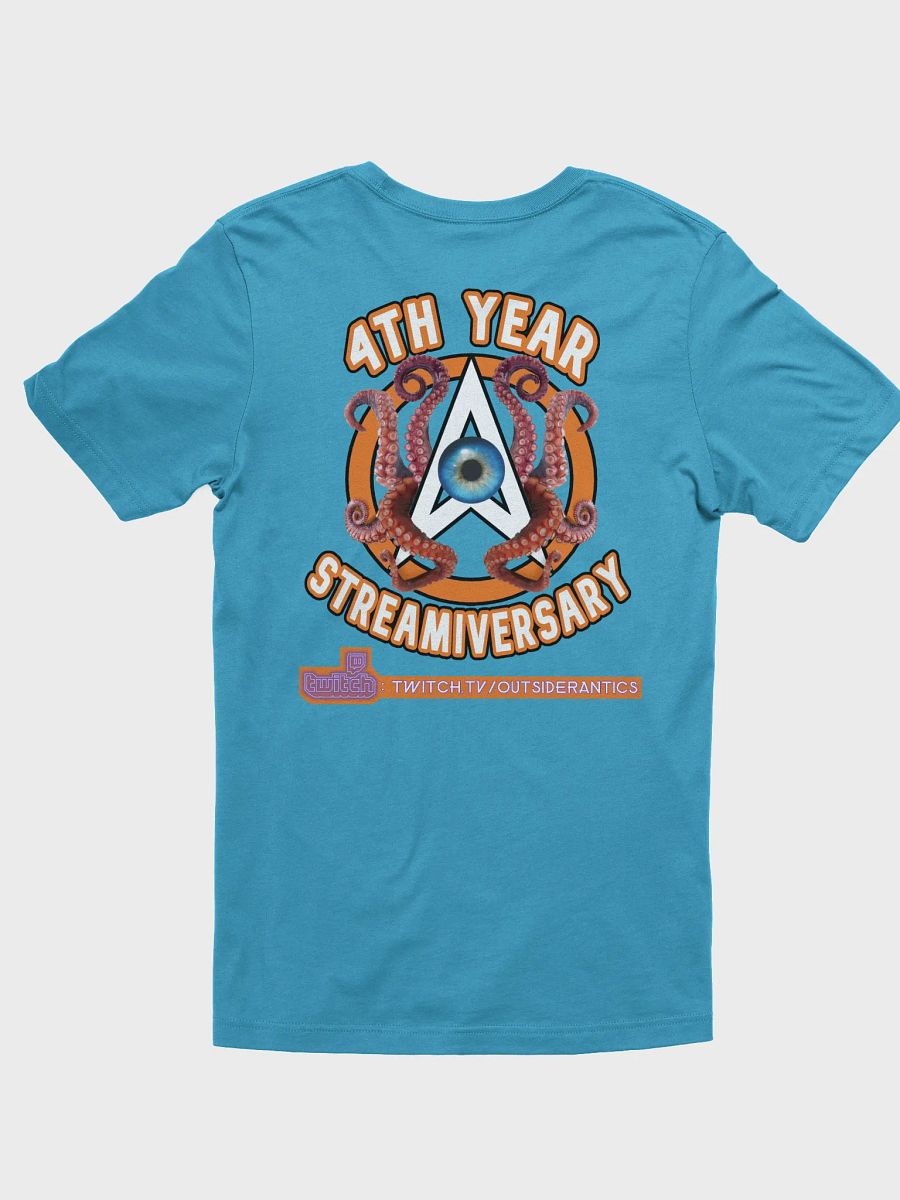 (Limited Edition) 4th Streamiversary 'OA-Cthulhu' Logo Unisex T-Shirt product image (2)