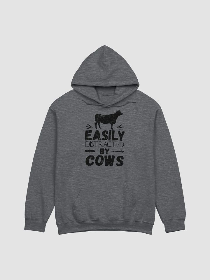 Easily distracted by cows - hoodie product image (5)