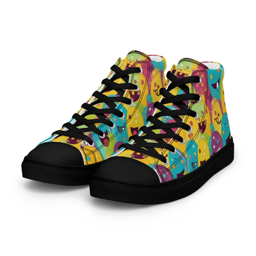 Whimsical Bean Character High Tops product image (6)