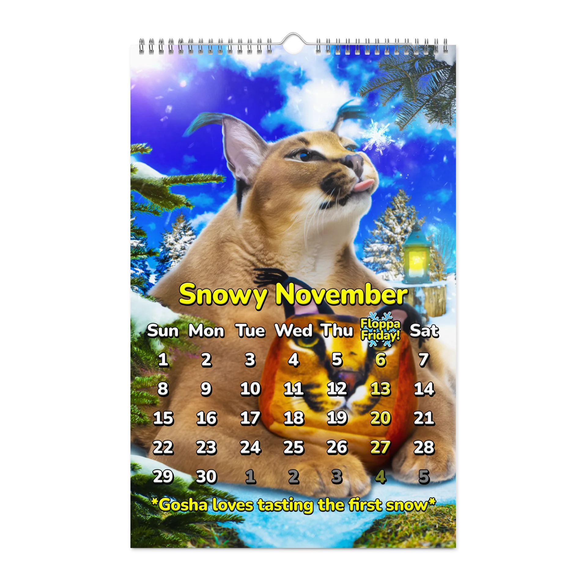 BIG CARACALENDAR 2026 (Limited Edition) product image (11)