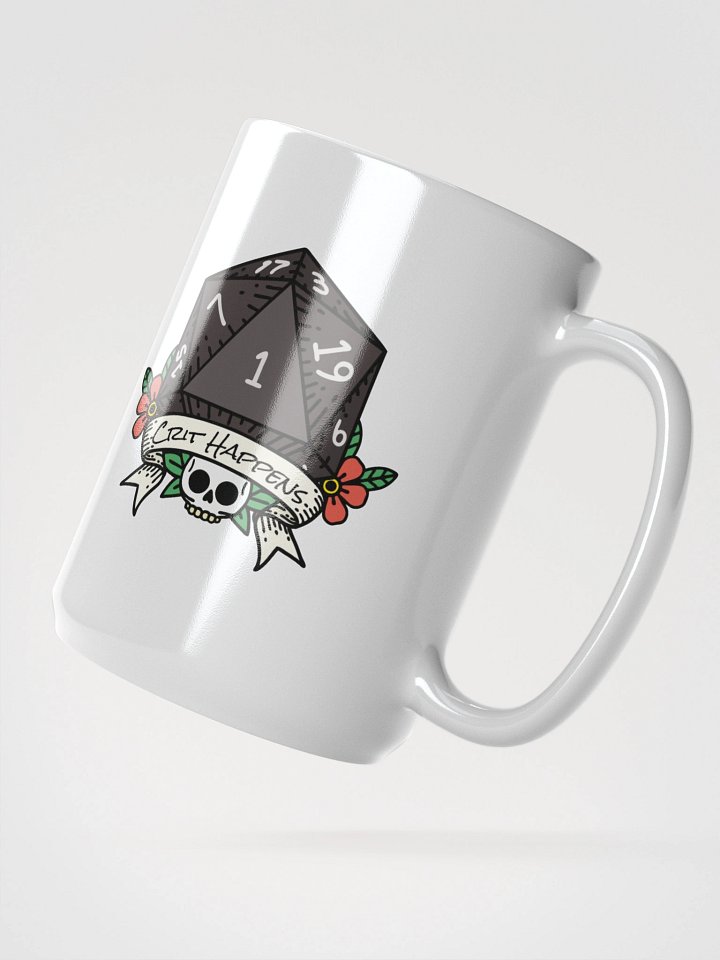 Crit Happens D20 Mug product image (2)