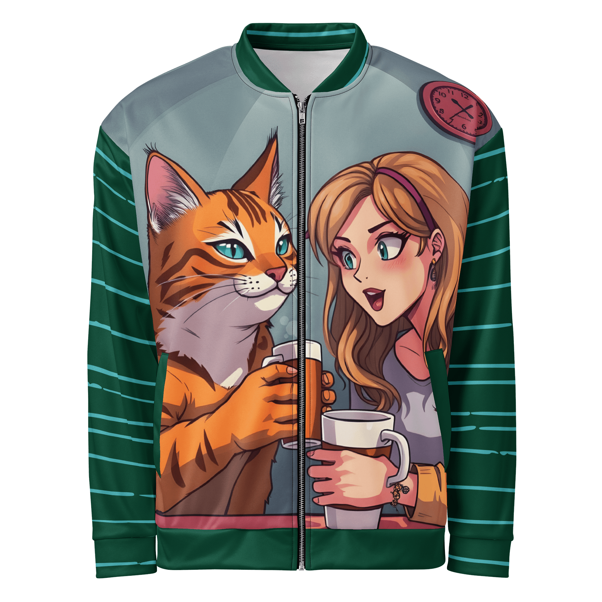 Bomber Jacket-Coffee, Cuddles & Chemistry product image (1)