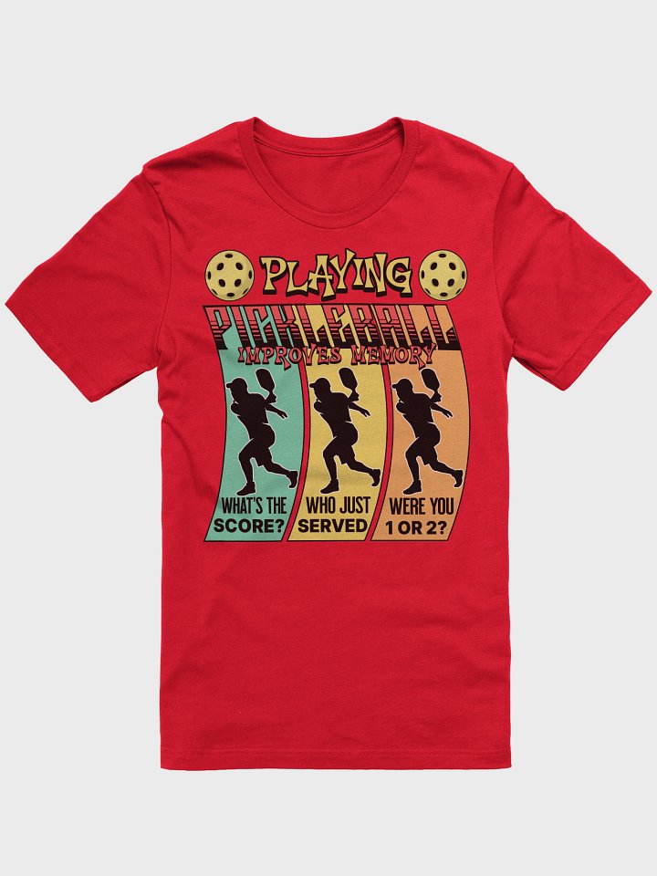 Playing Pickleball Improves Memory Ribbon Boost Tee product image (13)