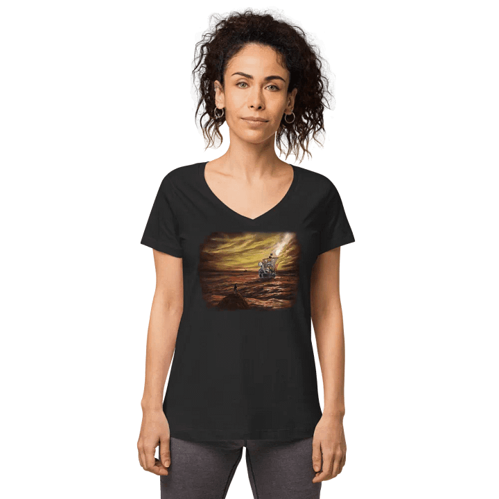 One Piece Under Red Skies V-neck product image (1)