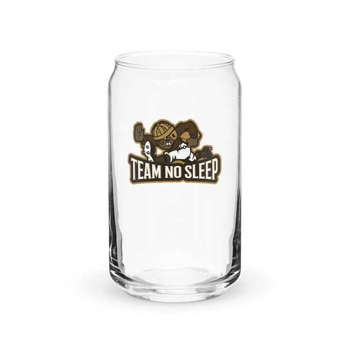 Team NO Sleep Glass (16oz) product image (1)