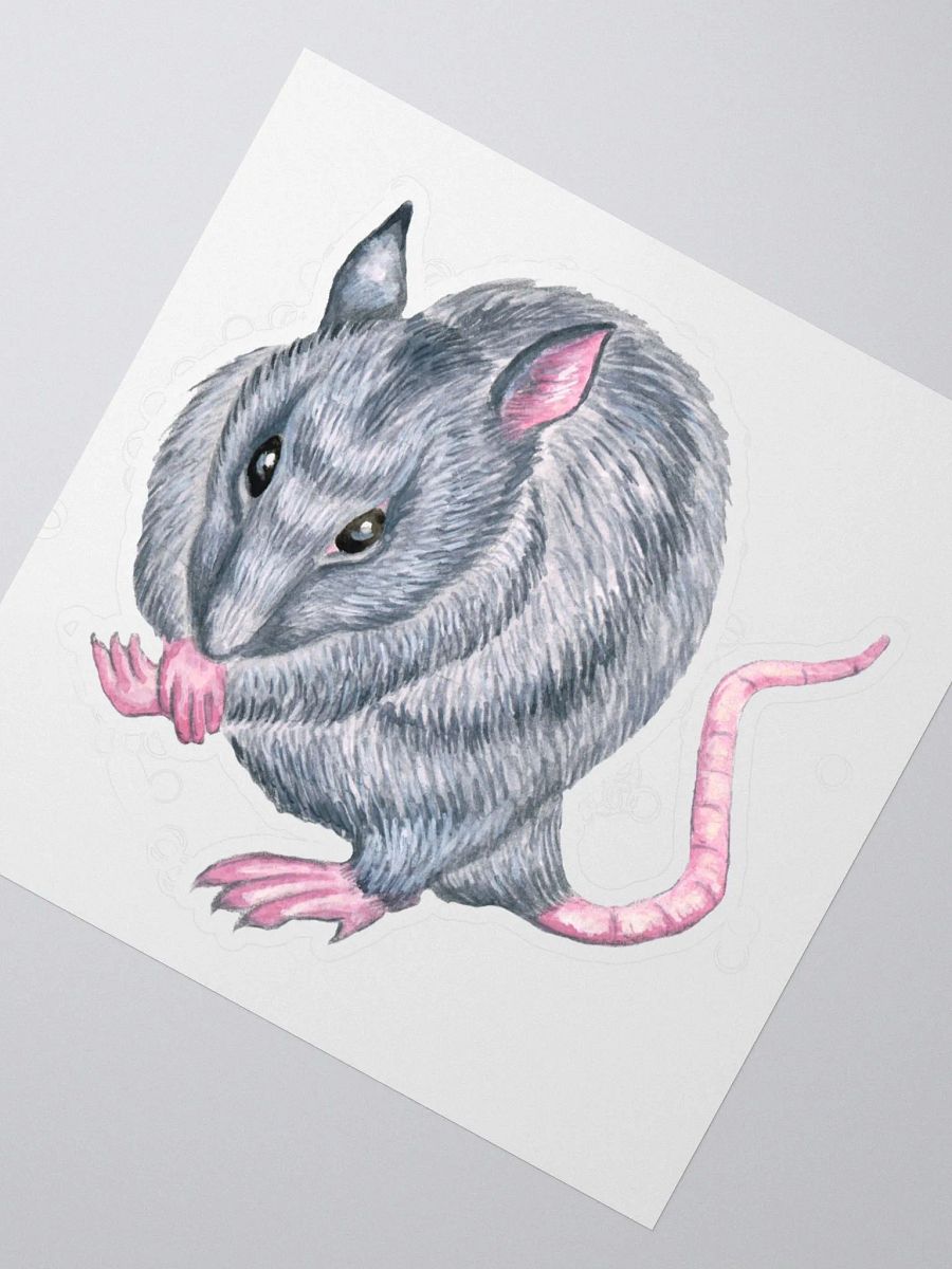 blue rat sticker product image (5)